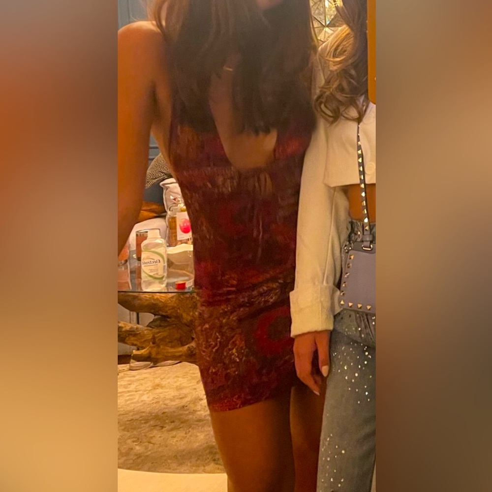 Motel Rocks Halter Mini Dress - Picture 5 of 6